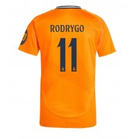 Maglia Calcio Real Madrid Rodrygo Goes #11 Seconda Divisa 2024-25 Manica Corta